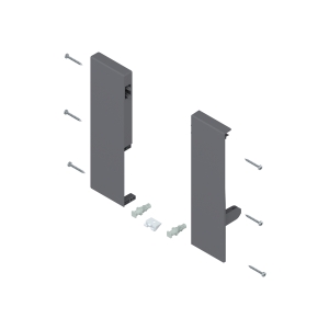 Blum Tandembox / Sisesahtli esipaneeli kinnitus / Tumehall D (199mm)