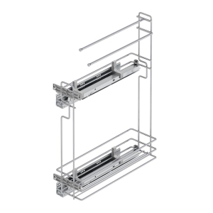 Cargo 200mm käterätihoidjaga BLUM Soft-Close Parem, Kroom