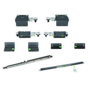 Ocean rullikute komplekt 3 uksele 6x soft close