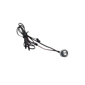 Puutetundlik süvistatav lüliti LED ribale, ON/OFF/DIM, metall (12-24V, 4A)