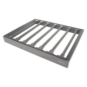 Garderoobi premium korv pükste hoidjaga 600mm tumehall F000581