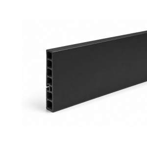 Sokliliist 4000x150mm Must matt