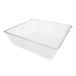 Korv Mesh H160, Suur rullik, Valge