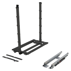 Cargo 400mm KESSEBÖHMER Soft-Close, Tumehall DISPENSA junior III