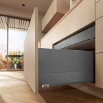 Blum Merivobox / Sahtlisüsteem / Lisaküljega / Kõrgus F (256mm)