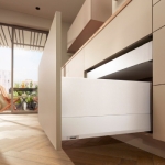 Blum Merivobox / Sahtlisüsteem / Lisaküljega / Kõrgus F (256mm)