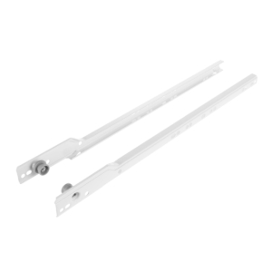 Väljatõmmatava korvi liugurid 18mm Valge F000948