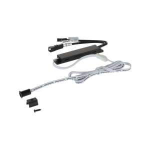 Ukse avamise sensorlüliti, pinnapealne/süvistatav, ON/OFF, must (12-24V, 60W)