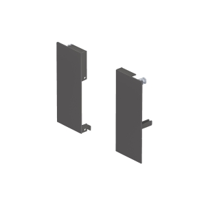 Blum Merivobox / Sisesahtli esipaneeli kinnitus / Tumehall K (129mm)