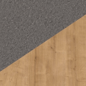 F620 ST87 Anthracite Steel Grey/H3303 ST10 Natural Hamilton Oak