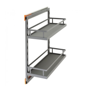 Cargo 200mm STRONG Soft-Close Parem/Vasak, Tumehall