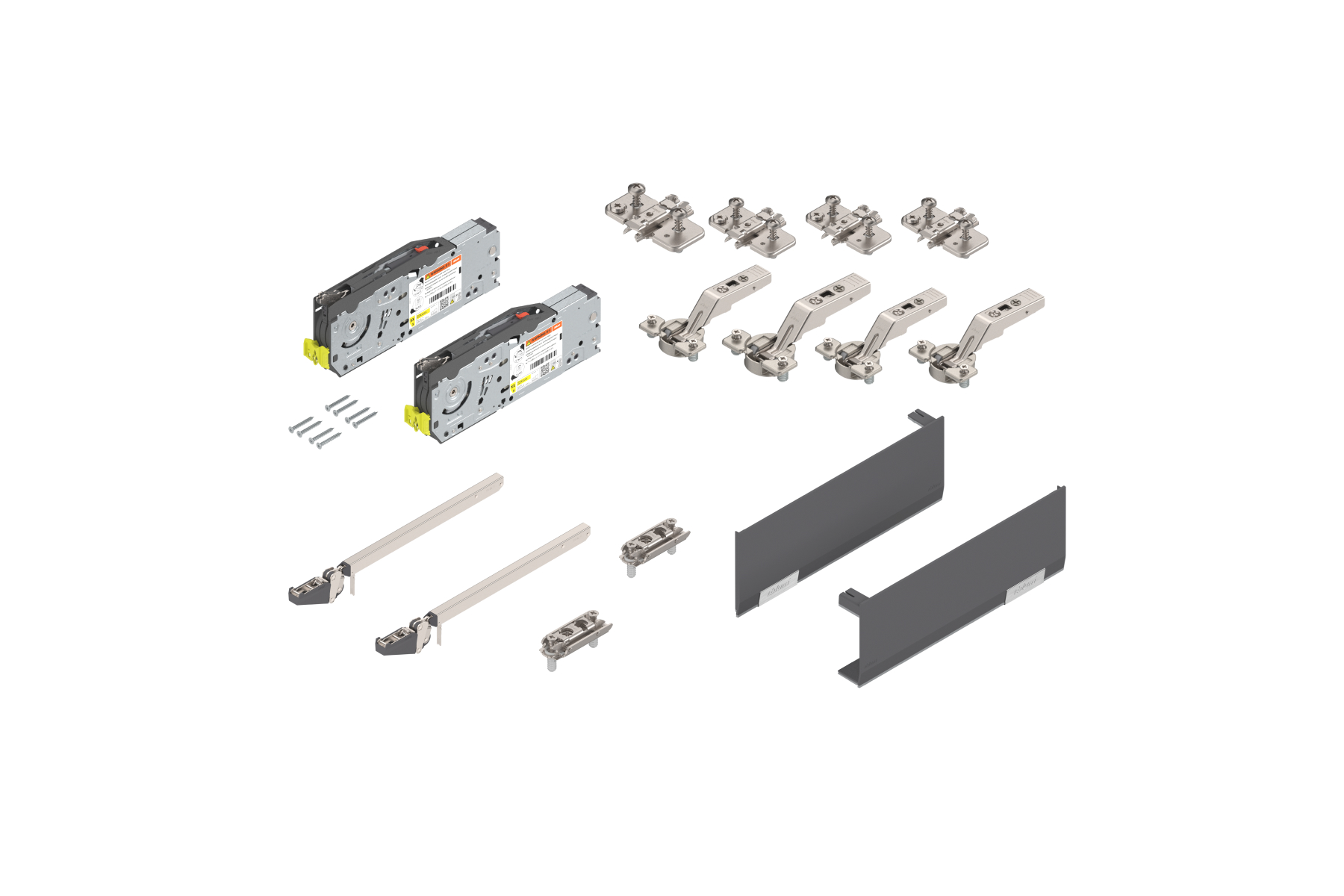 Aventos HF 2700-13500, 840-1200mm uksele TUMEHALL Aventos HF 2700-13500, 480-610mm uksele TUMEHALL