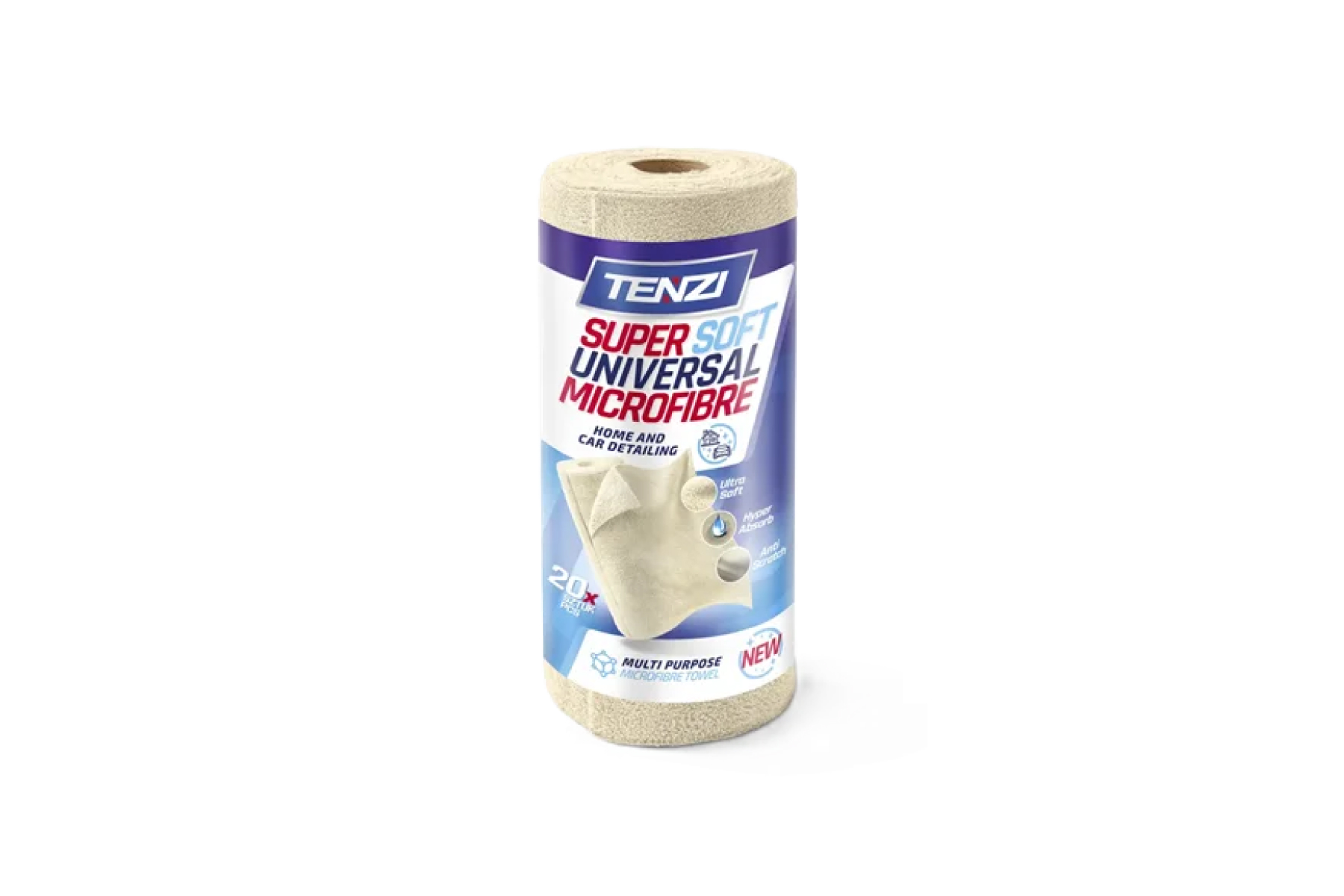 TENZI BEEŽ Tenzi Ultra Soft Microfiiber Lapid (20tk) Hall
