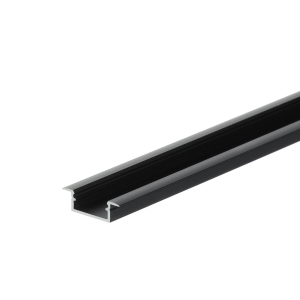 Sissefreesitav profiil LEM 3m Must