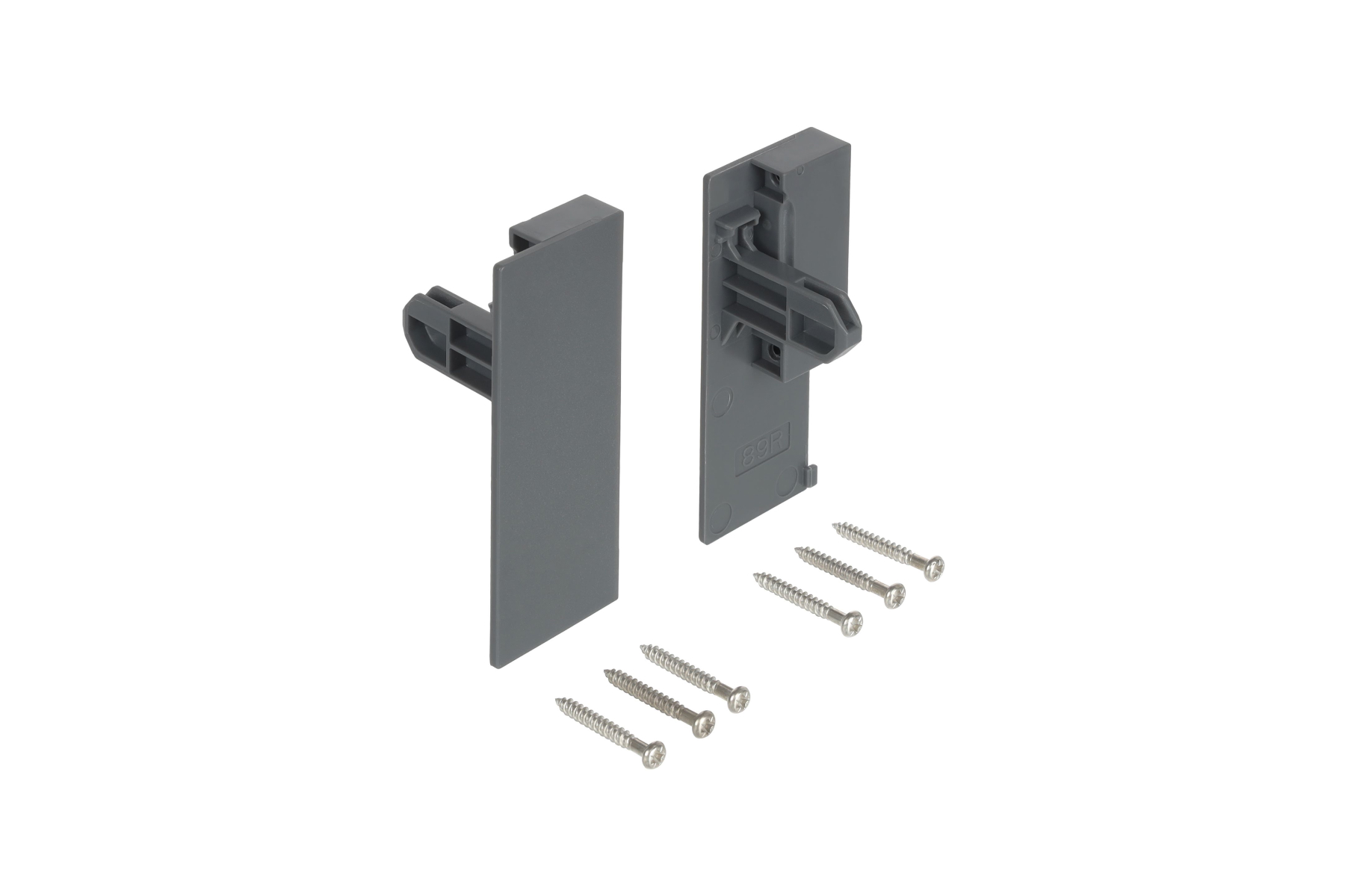 Strongmax sisesahtli esipaneeli kinnitus 89mm tumehall Strongmax sisesahtli esipaneeli kinnitus 89mm antratsiit