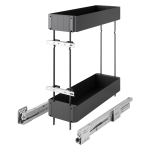 Cargo 200mm KESSEBÖHMER K-Line Soft-Close, Tumehall